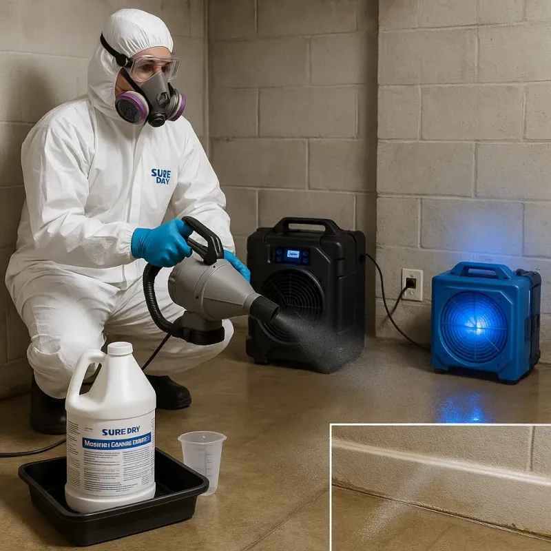 Sanitization and Odor Removal process in Minerva Park, OH